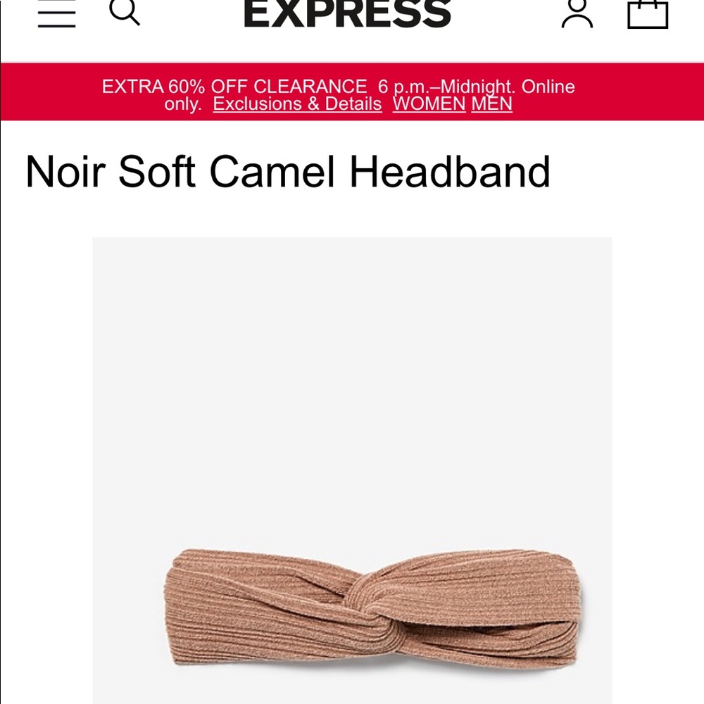 NWOT Express headband